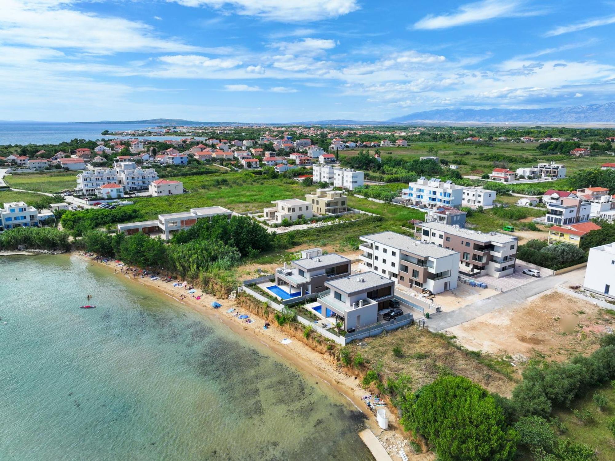 Deluxe Apartments Privlaka On The Sand Buitenkant foto