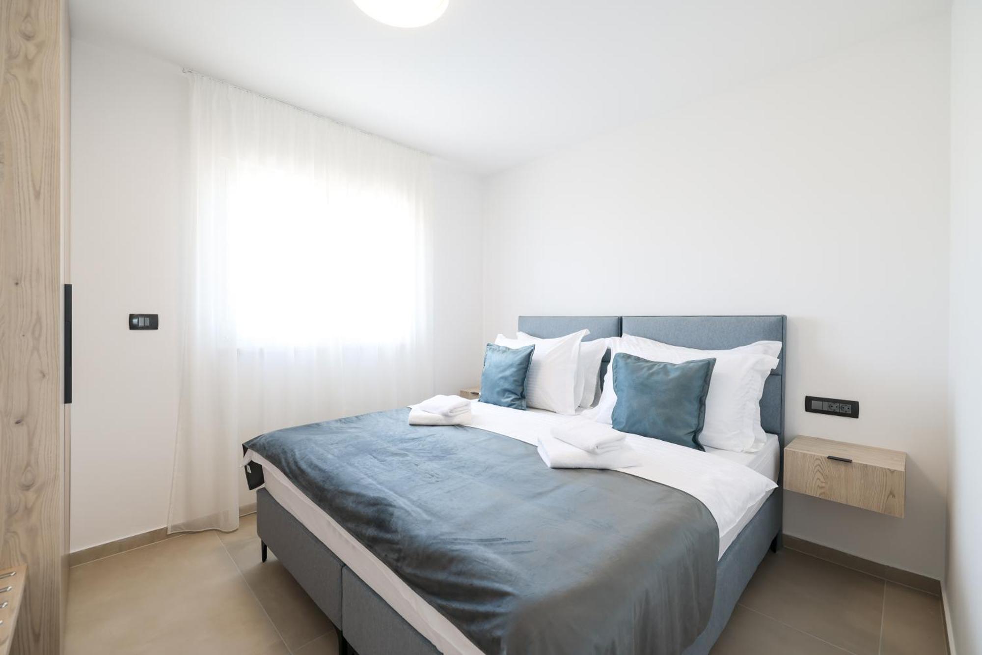 Deluxe Apartments Privlaka On The Sand Kamer foto